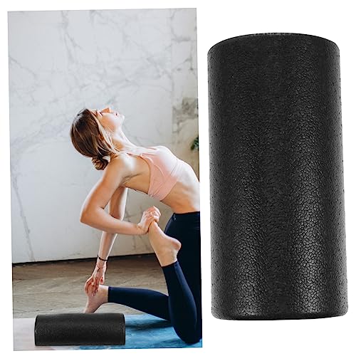 BESPORTBLE Half Yoga Roller para recuperación muscular, herramienta de masaje de espuma y sin olor para entrenamiento de yoga y fitness Negro miniatura 3