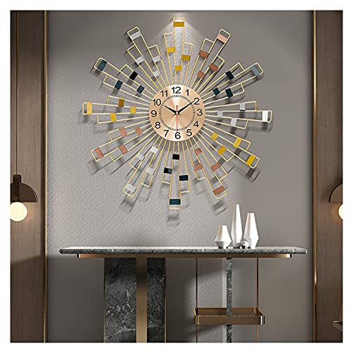 Horloge murale quartz moderne 23,6 pouces grandes montres murales de salon