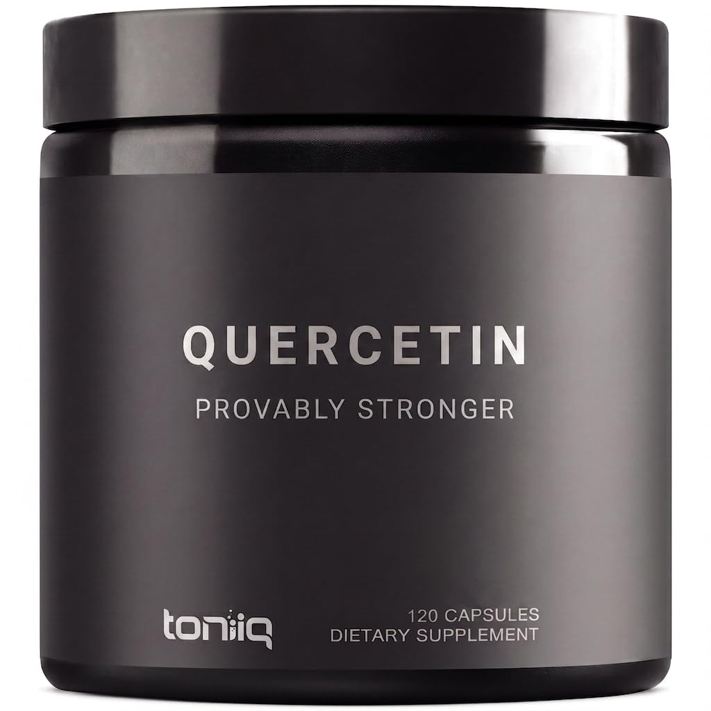 Ultra High Purity Quercetin Capsules 95%+ Highly Purified and Bioavailable 120 Count (Pack of 1)