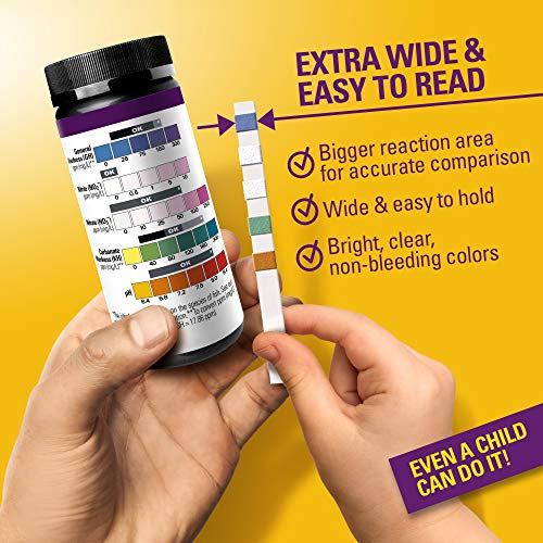 Freshwater Aquarium Test Strips 5 in 1 - Pond or Fish Tank Test Kit for Testing pH Nitrite Nitrate General & Carbonate… - Image 5