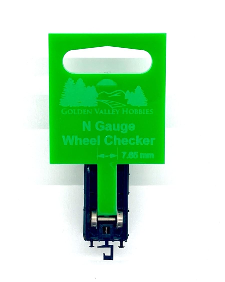 Golden Valley Hobbies GVB2BN N Gauge Back to Back Wheel Gauge