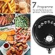 GOURMETmaxx Heißluftfritteuse | 2,3L Airfryer mit Timer, Touchscreen | Fritteuse mit 8 Funktionen & 7 Programmen | Energiesparend frittieren, nahezu ohne Öl | Minibackofen - 1000 W
