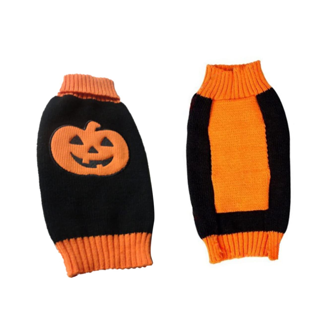 minkissy 3 Piezas suéter de Cachorro suéter de Cuello para Perros Suministros para Mascotas de Halloween Abrigo de Perro Vestidos pequeño Perro pequeño para Mascotas Jefe Ropa