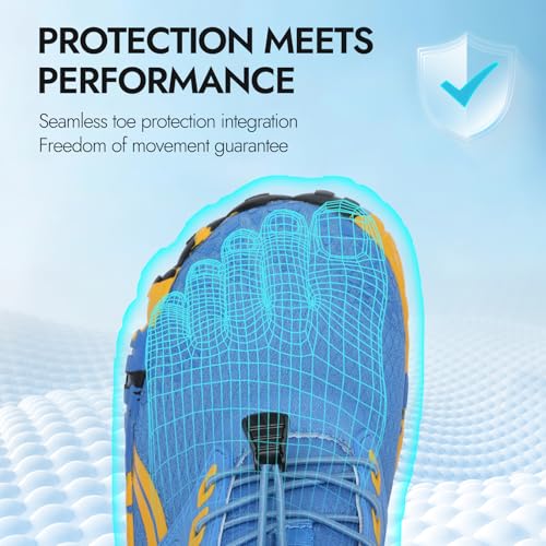 Image of ATHMILE Barefoot Water Shoes Women Men Wide Non Slip Aqua Beach River Pool | Quick Dry Swim Kayak Lake Hiking Surfing Boating Fishing Diving Rock Climbing Cruise Ship Essentials
