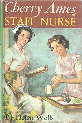 CHERRY AMES STAFF NURSE by HELEN WELLS Grosset ... B08L6JR685 Book Cover