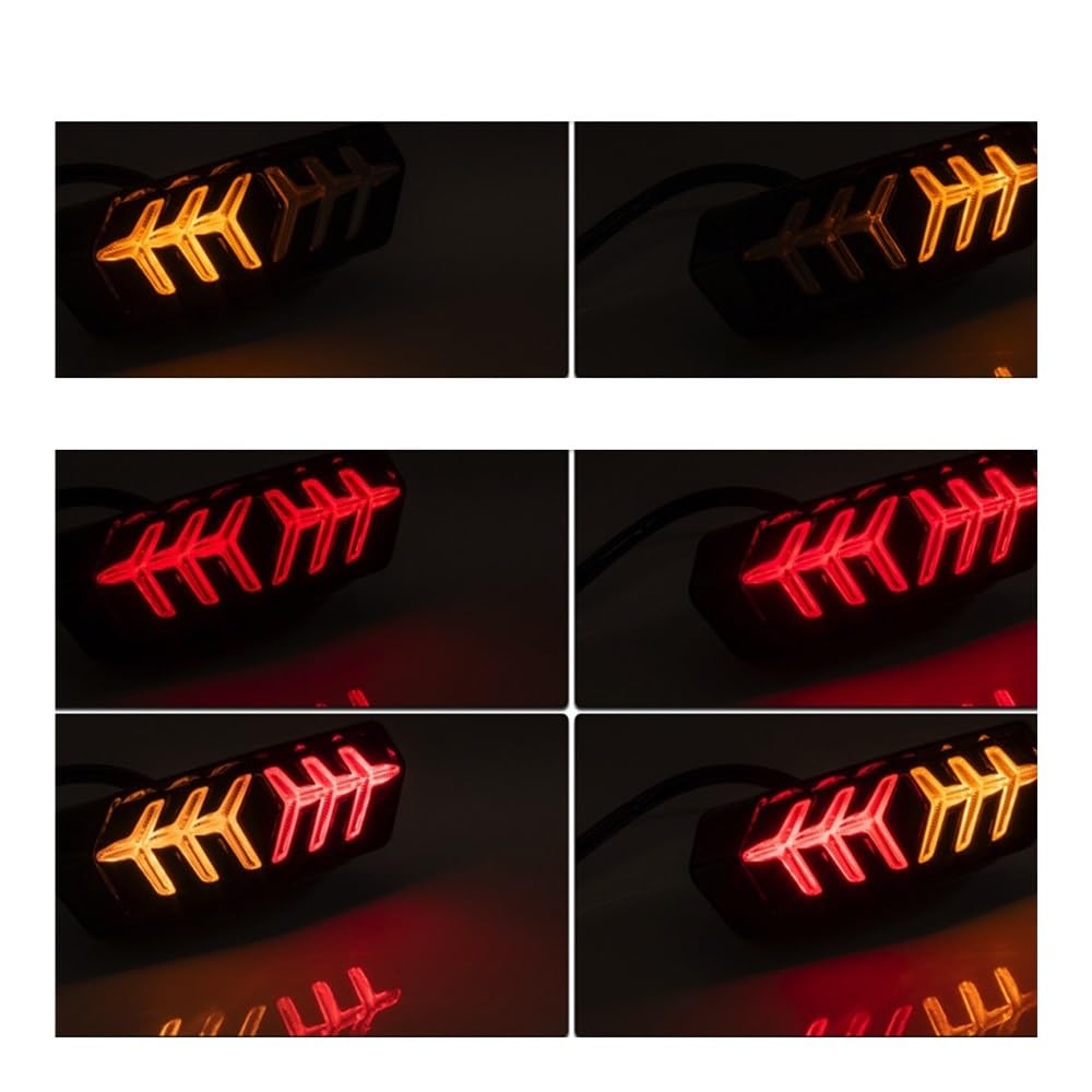 Moto Luci Arresto Freno Indicatori Di Direzione A LED Per Fanali Posteriori Per Motociclette, Luce Freno Posteriore, Luce Stop Per 2020 GROM MSX125/SF CBR650F CTX700 CTX700N