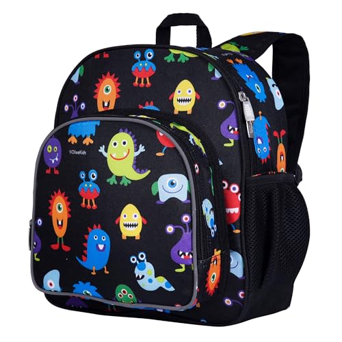 Image of Wildkin 12 Inch Toddler Backpack for Kids, Monsters