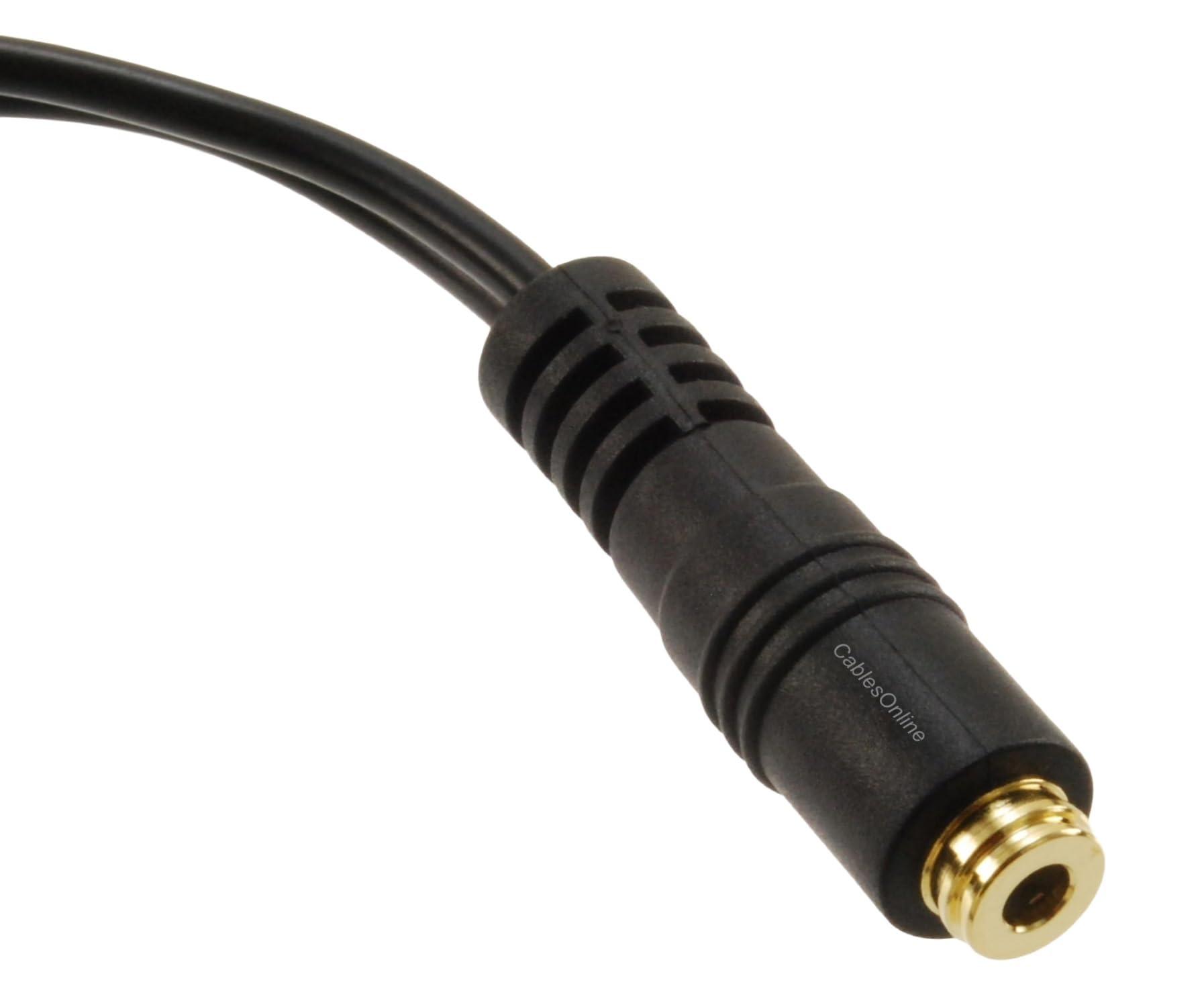 cablesonline poliger 3,5 mm TRRS Buchse auf Dual TRRS Stecker Stereo Splitter Kabel, ip-y03