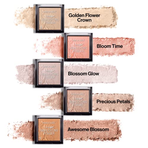 Wet N Wild 319B Megaglo Highlighting Powder, Highlighter Makeup, Shimmer Glow, Pink Rose Gold Blossom Glow thumb #7