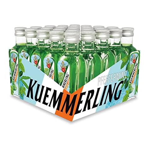 Kuemmerling Pfefferminz 21% vol. - Pfefferminzlikör im beliebten 25er Kuemmerling Würfel, ideal als Shot, praktisch zum Mitnehmen Cover