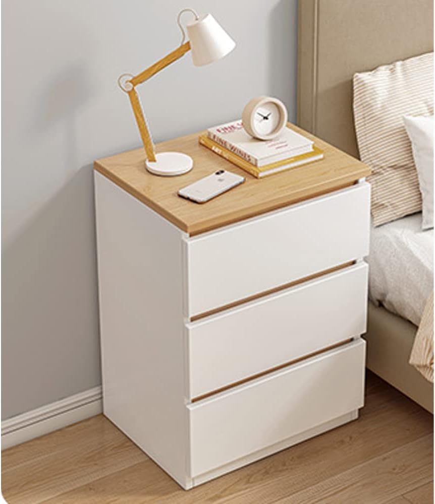 LEDIN Bedside table style bedside table bedroom multi-layer rack small multi-function cabinet end table nightstand storage table Style B