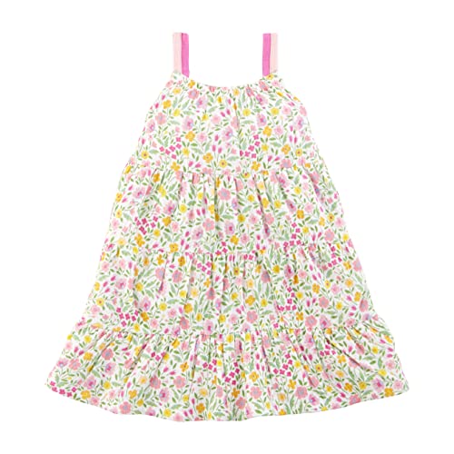 Mud Pie One Size Girls Floral Tiered Dress