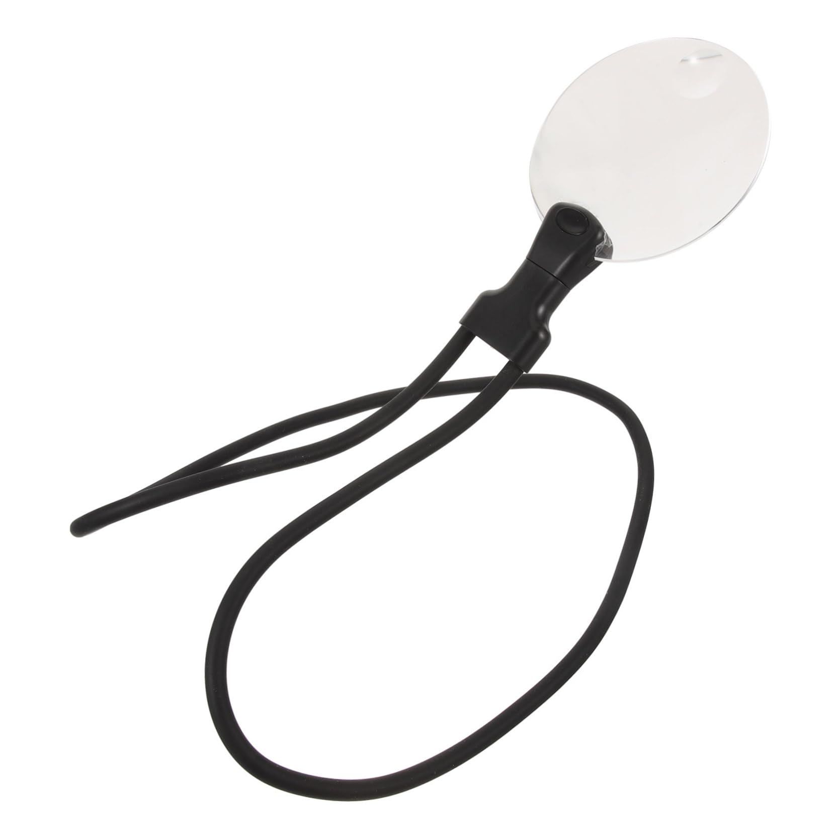 Holibanna Hands Magnifier Tool with Flexible Neck High Definition Lens for Reading Crafts and Close Work for Seniors and Teens for Detailed Inspection and Observation