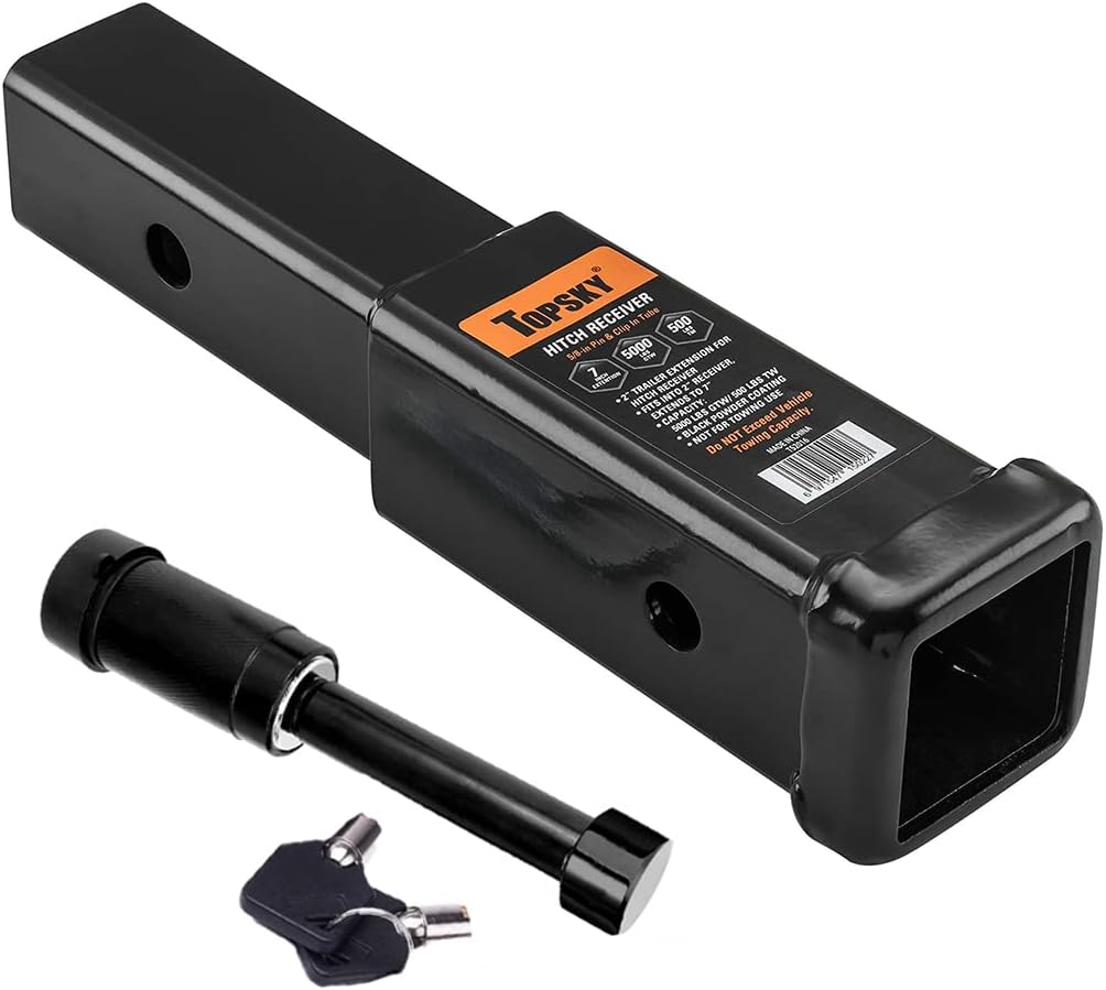 Trailer 2 inch Hitch Extender,TOPSKY HeavyDuty Trailer