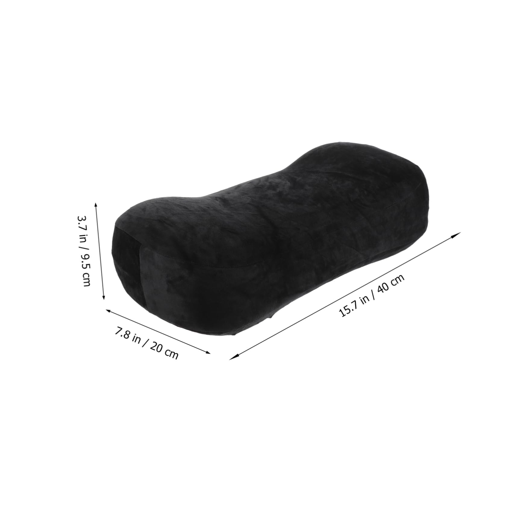 Toyvian Almohada De Viaje Ergonómica De Memoria Cojín Compacto para Oficina y Dormir Soporte para Cuello para Camping y Relajación De