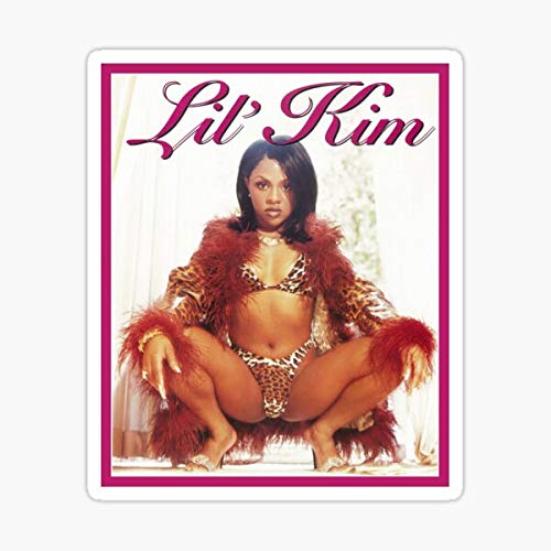 Lil Kim Squat Sticker - Sticker Graphic - Auto, Wall, Laptop, Cell, Truck Sticker for Windows, Cars, Trucks