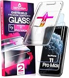 Defenslim Screen Protector for iPhone 11 Pro Max (2Pack), Easy Auto-Align Install Kit, 6.5' Tempered Glass, 9H Hardness, Ultra HD Clear, Case Friendly, EasyShield