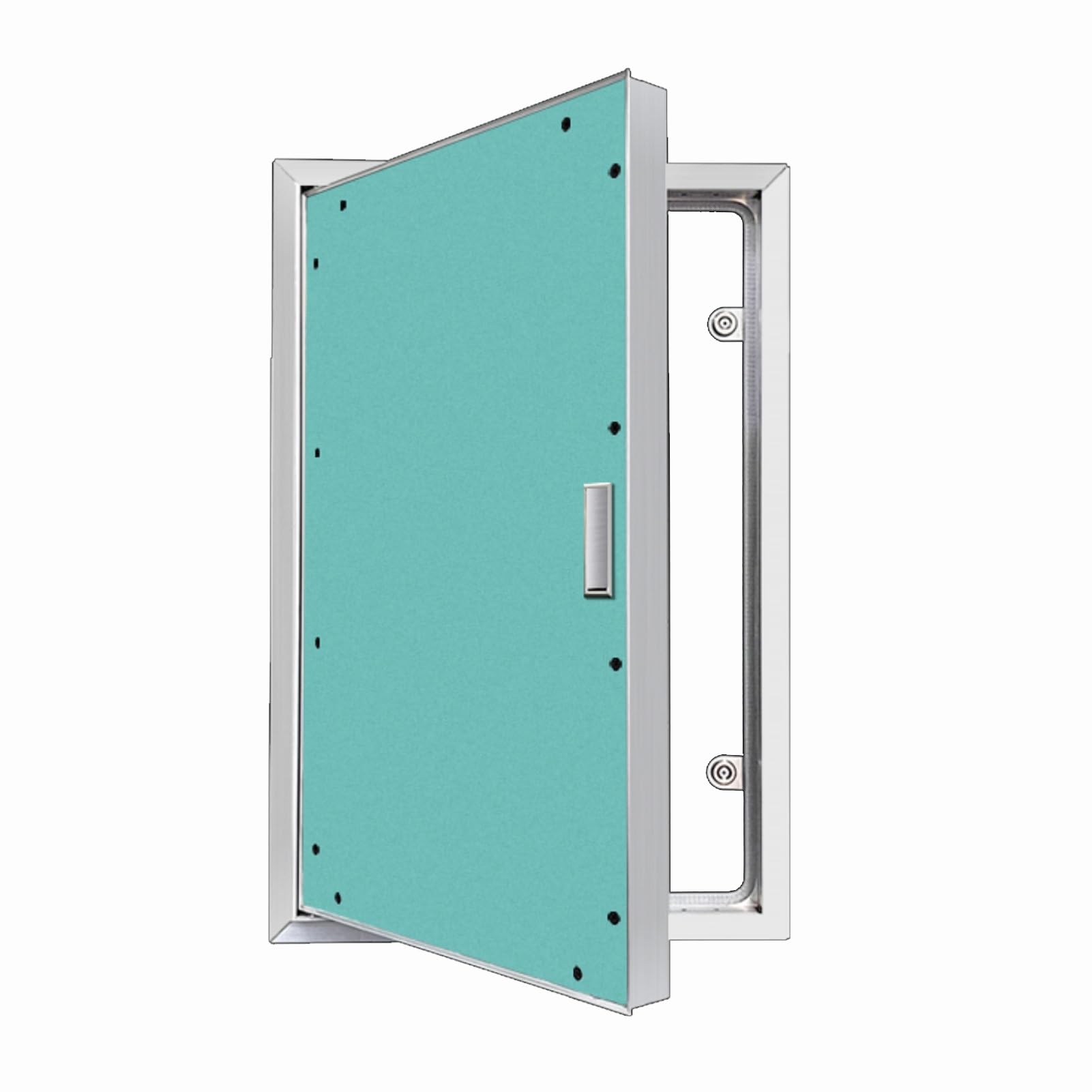 Copertura Revisione in Cartongesso A Filo, Accesso All'impianto Idraulico Nascosta, Portello Ispezione Invisibile Verniciabile, Vano Servizio(Light Green-C,50x120x5.5cm)