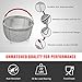 Original Salbree Steamer Basket for 6 qt quart Instant Pot Accessories, Stainless Steel Strainer and Insert fits IP Insta Pots, Instapot, Other Pressure Cookers, with Silicone Handle [3qt 8qt avail]