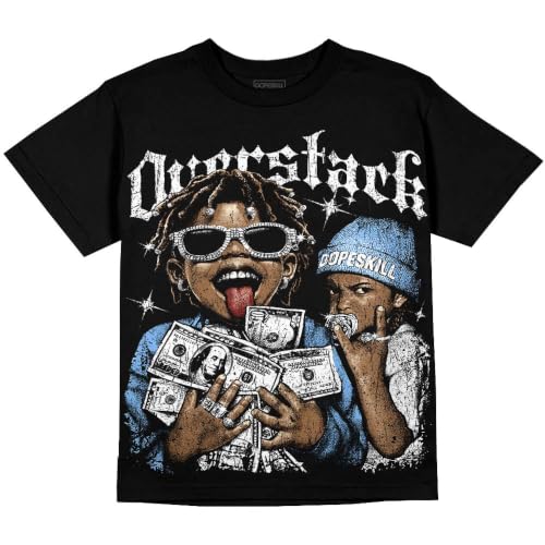 Image of DopeSkill Graphic Tee Streetwear Hypebeast Hip Hop Unisex Premium T-Shirt Sneaker Colour Matching Shirts Gift for Sneakerhead