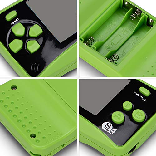 QINGSHE-QS-4-Consolas-de-Juegos-Portatiles-Consola-de-Juegos-Retro-FC-Game-Console-25-Pulgadas-TFT-Pantalla-182-Retro-Clasico-Juegos-Arcade-TV-Videojuegos-Regalo-de-Cumpleanos-para-Ninos-Verde