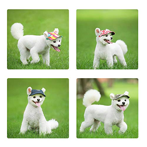 Leconpet Baseball Caps Hats With Neck Strap Adjustable Comfortable Ear Holes For Small Medium And Large Dogs In Outdoor Sun Protection thumb #3