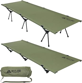 VASTLAND 2WAYコット&インフレータブルマット　セット　ブラック マット・コットレンタル】【VASTLAND（ヴァストランド）】2WAY