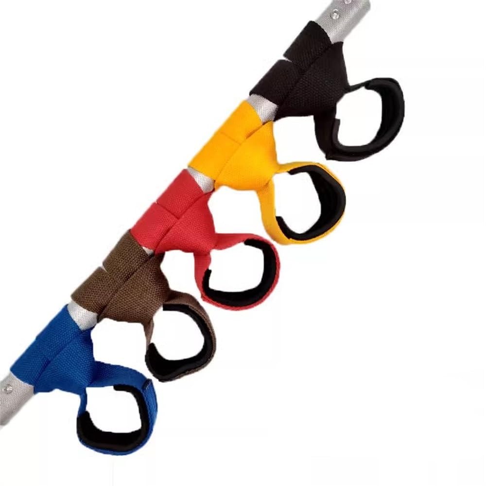 Bandes de renforcement for tractions et Poignets de Sport Sangles de Musculation(Marron,L)