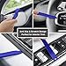 AXELECT 5 Pack Trim Removal Tool Kit, No Scratch Plastic Pry Tool Kit,Auto Trim Tool Kit Car Tools,Car Panel Door Window Tools Kit,Fastener Removal Interior Trim Tools