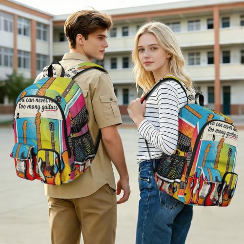 Mochila de viaje grande para escapadas de fin de semana y clases de música 7
