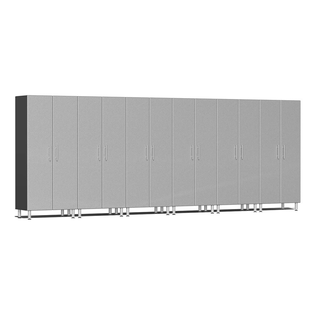 Ulti-Mate UG22660S 6-Piece Tall Garage Cabinet Kit in Stardust Silver Metallic