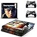 FENGLING Gioco Battlefield Ps4 Skin Sticker Decal per Playstation 4 Console e 2 Controller Skin Ps4 Sticker Vinile Accessori