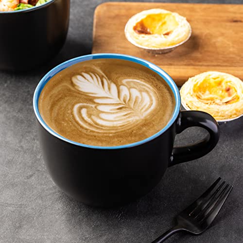 Gbhome Jumbo Soup Mugs With Handles, 24 Oz Large Coffee Mugs Set Of 4 thumb #2