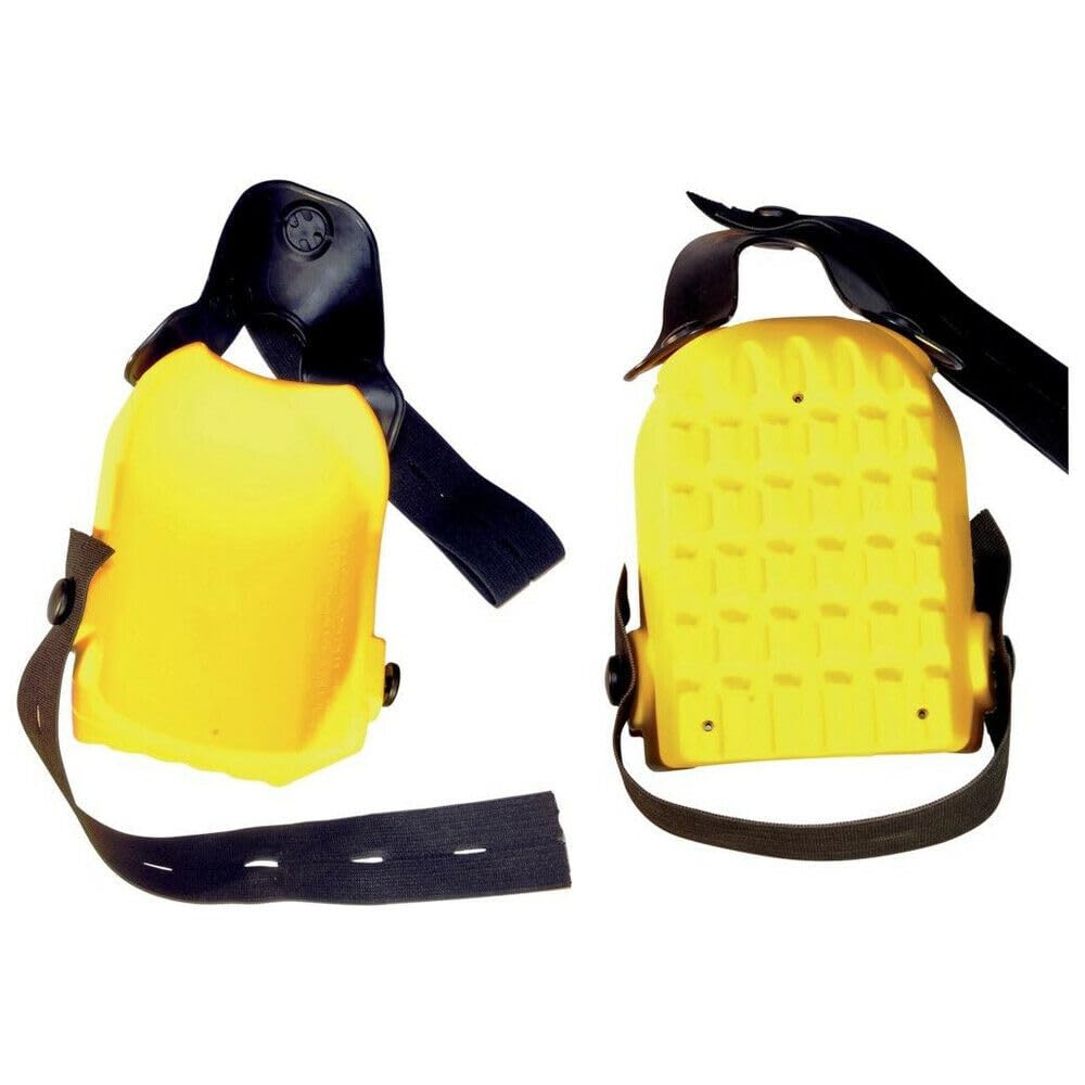 Kastenfom CT_KH_K507002 Knee Pads Elastic Band DIN Certified Work Safety Tiling Aid Knee Protection Knee Pad Yellow