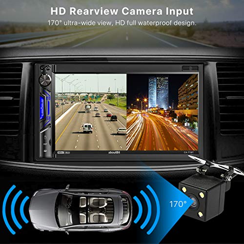 Reviews for aboutBit Bluetooth Double Din Car Stereo 7 inch HD