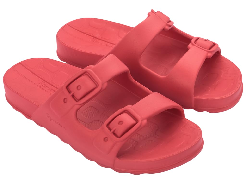 Ipanema Women's Duo Day Fem Slide Sandals, red, 8.5 UK