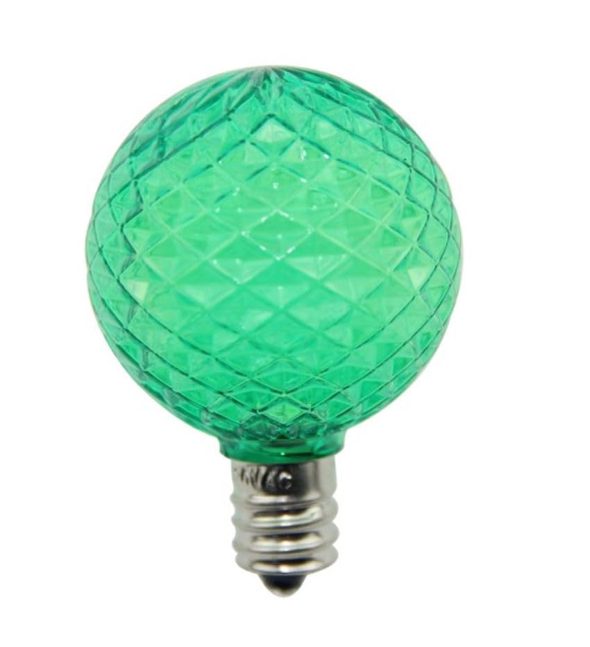Norman Lamps LEDG40E12-Green Christmas LED Bulb E12