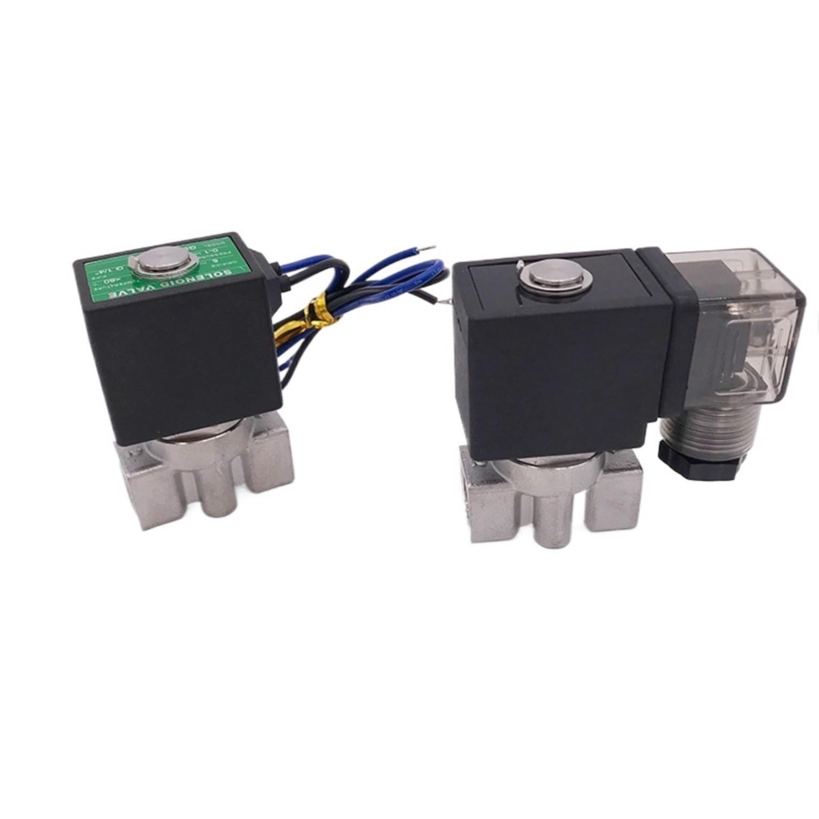 Coasddrld 1Mm 50Bar 0-50/25/15/10/7Bar 2 Way Solenoid Valve G1/4" 12V Dc Orifice 1Mm/1.5Mm/2Mm/2.5Mm/3Mm(,Ac24v_w1101x)