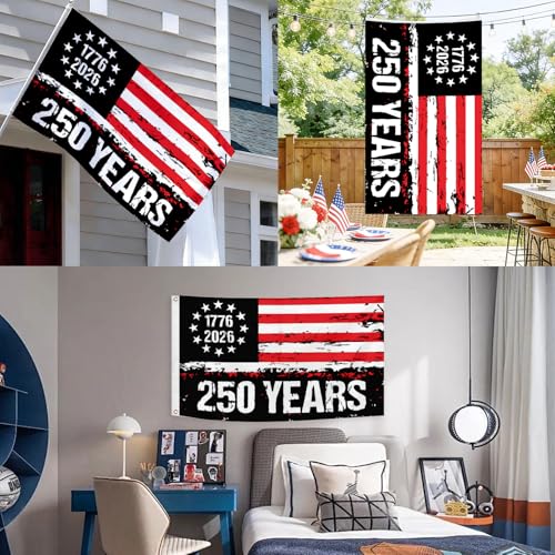 Image of 3x5 FT American Flag - Double-sided printing USA Flag with Bold Quote inchWe'll Put a Boot in Your As s It's the American Way inch,Made of Polyester,Vibrant Colors, Brass Grommets for Outdoor & Indoor Display (250TH-1)