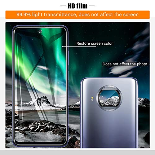 UniqueMe [4 Pezzi Compatibile con Xiaomi Mi 10T