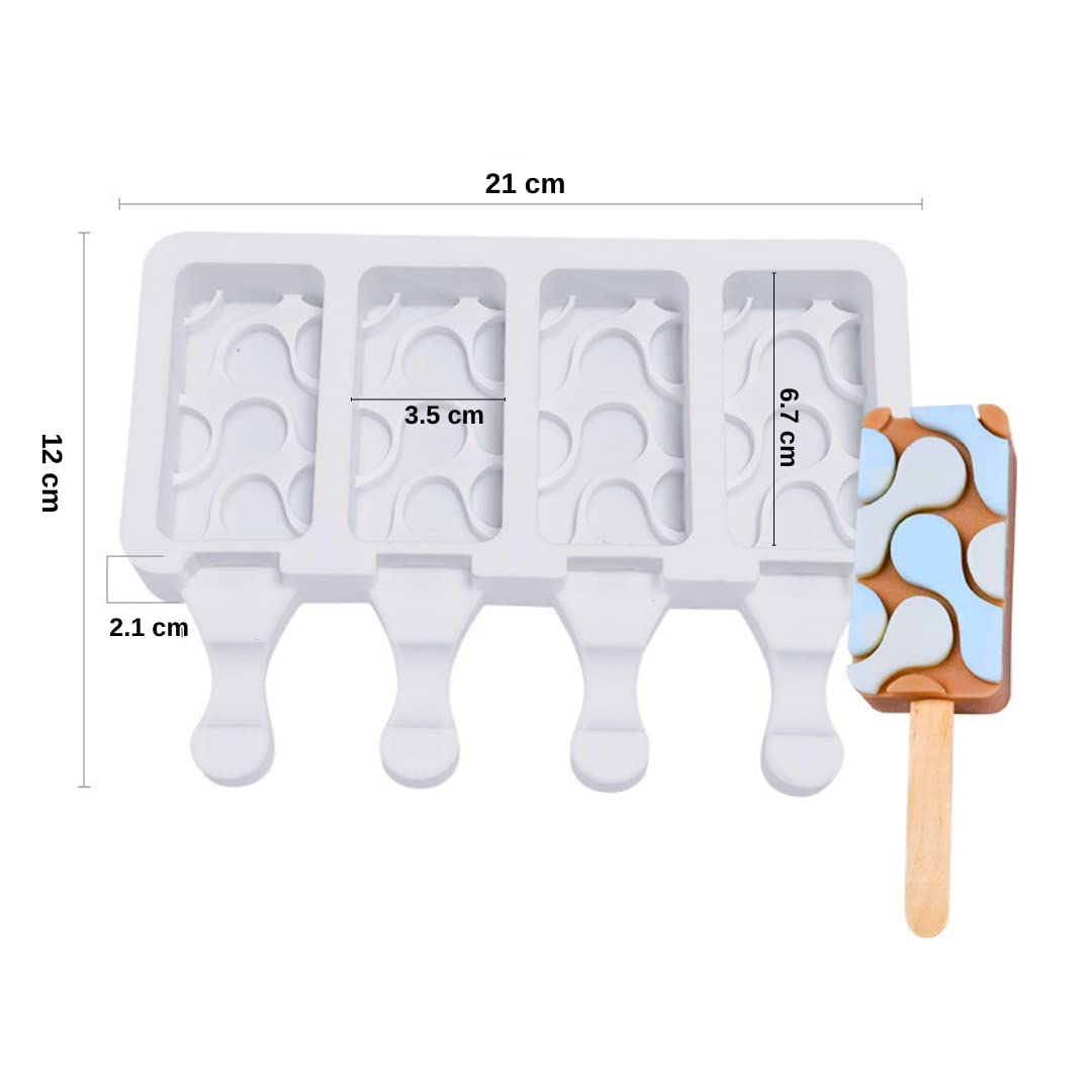 Cool Gear - Make Your Own Ice Pops - Popsicle Molds (Seahorse), Purple
