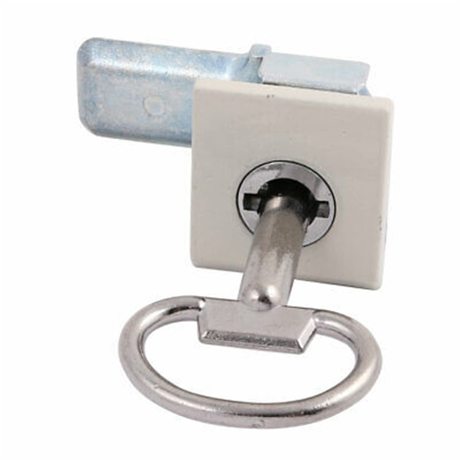 Schrankschlösser, Schubladenschlösser, Nockenschlo 34mm X 30mm Schrank Quadrat Panel Viertel Drehen Riegel Cam Lock W Schlüssel MS813 1Set(Silver)