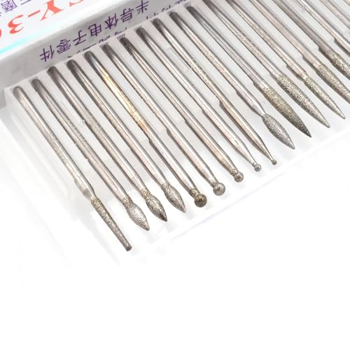 Set de 30 fresas de diamante Wolfride 2.35 mm miniatura 7