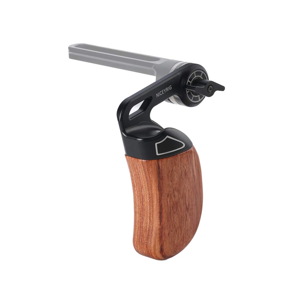Amazon | NICEYRIG ハンドグリップ カメラ ARRIロゼット付きのサイド