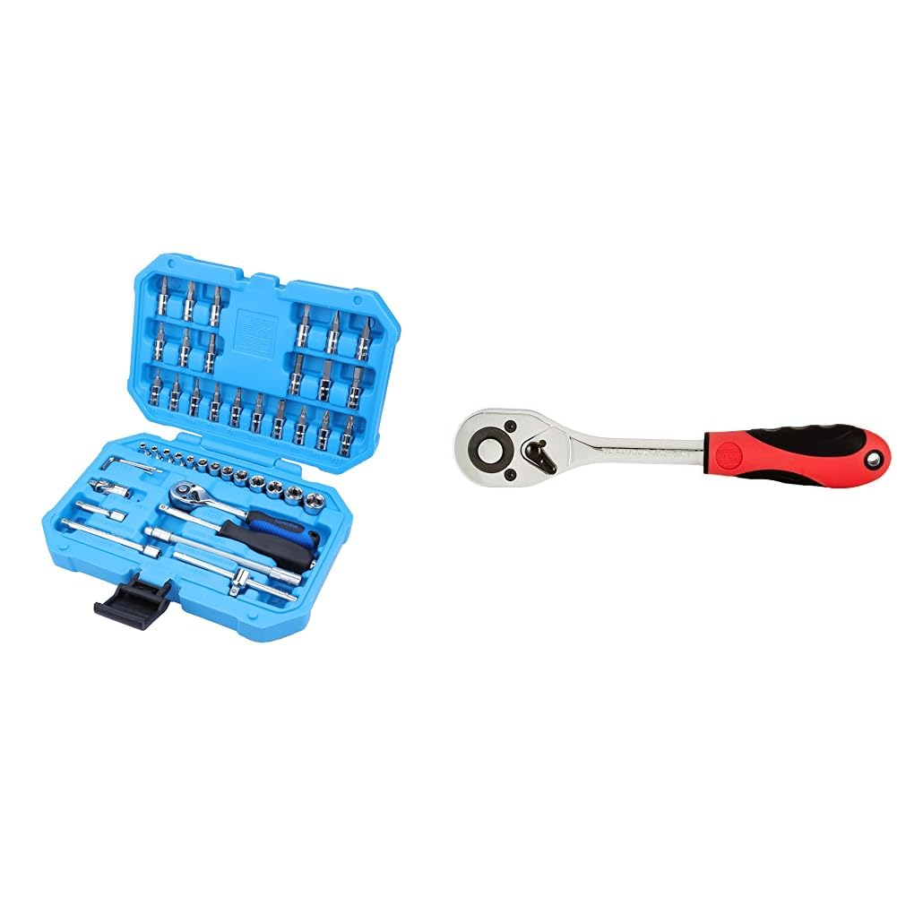 Taparia SA46 Steel Socket Set (Blue, 46-Pieces) : Amazon.in: Home