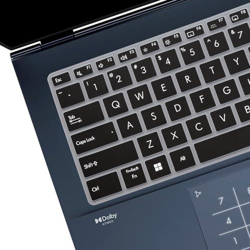 Image of Saco Keyboard Cover for 2025 ASUS Expertbook P1 P1403 & Expertbook B1 B1403 14 Inch Laptop | Anti-Spill, Ultra-Thin Keyboard Protector