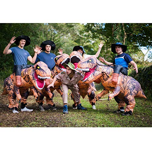 Bodysocks® Inflatable Deluxe Dinosaur Costume for Adults - Image 6