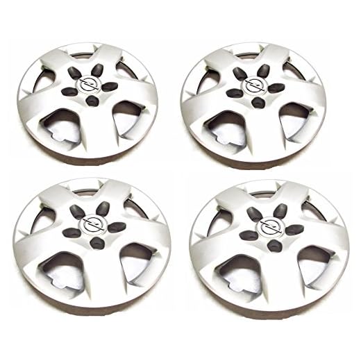 Opel Accesorio Original - Juego de 4 Tapacubos Vivaro 93855677 Llanta 16 Pulgadas