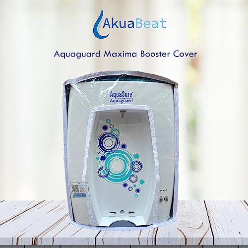 Image of Protective Cover Compatible with Eureka Forbes Aquaguard Maxima Booster Water Purifier - Scratch Resistant,Transparent Design with Easy Velcro Closure for Enhanced Protection.