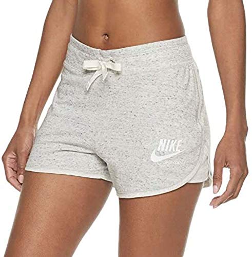 Nike Sportswear Gym Vintage Women's Shorts Size Medium Grey